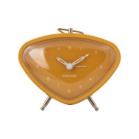 Budík Karlsson KA5946YE Triangle, 12cm